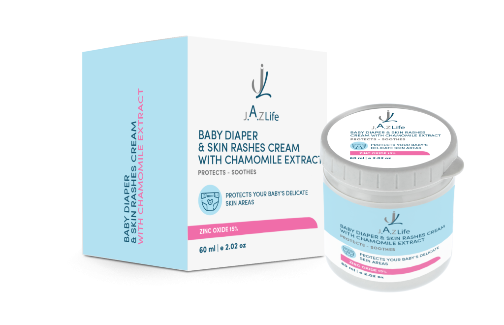 كريم الأطفال لطفح الحفاض والتسلخات الجلدية