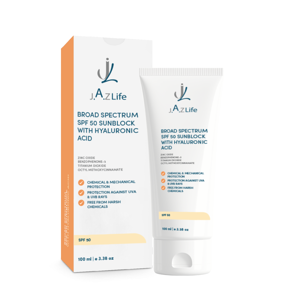 كريم واقي الشمس مع حمض الهيالورونيك SPF 50